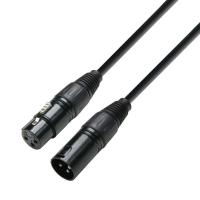 Adam hall k3 dmf 3000 - кабель dmx aes/ebu, xlr (f) - xlr (m), 0,22 мм2, 30 м, черный