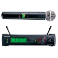 SHURE SLX24E/SM58 P4 профессиональная радиосистема с ручным передатчиком SM58