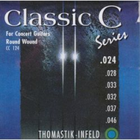 Thomastik cc124  classic с струны для классической гитары 24-46, синтетика, басовые струны с медью