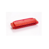 HOHNER Translucent Red (M1110R) - губная гармоника детская, тональность C, цвет прозрачный красный