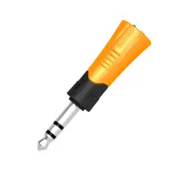 Переходник TRS Jack 3.5mm - TRS Jack 6.3mm Seetronic MP3-MJF