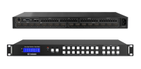 Матричный коммутатор 4K60 HDMI Infobit [iMatrix H88HAW] , 8х8, 3840x2160/60Hz, бесподрывное переключение, аудио и ИК матрица, поддержка видеостены.