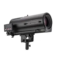 JEG 2300 LED FOLLOW SPOT 1000S Прожектор следящего света / 1 кВт / Zoom 6°-12°/ 104 960 Лк@5м / 3200К-7000К / ручной фокус и зум / ирис / фрост / 8 цветов / 4 фейдера и 10 кнопок / 6 сh / до 50м