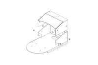 Крепление TEGAR [TEGAR-WM-160K] крепление-полка для камеры модели AW-UE160, цвет черный