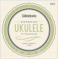 D'Addario Titanium EJ87S (4 шт) Струны для укулеле сопрано 