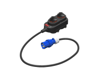 Переходник Male Schuko - Female CEE16A/3P  IP44 XTREM 3G2.5 30 м. 9110087