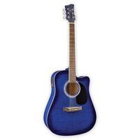 Jay Turser JJ45-TBL SALE  акустическая гитара, TransBlue