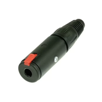 Разъем Neutrik NJ3FC6-BAG [Phono Jack 6.3mm phono female стерео на кабель 4-8 мм]
