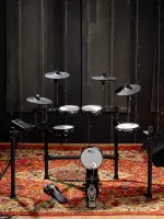 Электронная барабанная установка MusicHall Deep Bass Kit, Black,