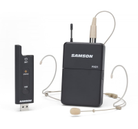 Samson Stage XPD2 HEADSET цифровая головная радиосистема 2,4 ГГц, с компактным поясным передатчиком и приемником в формате USB-Flash, одновременная работа 2 систем, дальность 30 метров, микрофон DE5