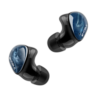 Noble Audio FoKus Mystique blue/black - беспроводные внутриканальные tws наушники, чёрно-синие