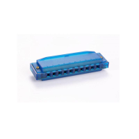 HOHNER TRANSLUCENT BLUE - губная гармоника детская, тональность С. цвет прозрачный синий