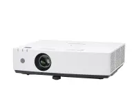 Лазерный проектор Panasonic [PT-LMZ420EJ] 3LCD 4200 Lm, WUXGA (1920x1200), 3000000:1; Zoom 1,2x; TR 1,36–1,64:1; HDMI x2; VGA IN D-Sub 15pin x2; Audio IN x2/OUT x1; USB(A) Viewer/Power 5V 2A /Wi-Fi option; RS232; RJ45; mono 10W; 35/24dB;4,2 кг.