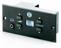 Shure CS 6340 FH - Врезной селектор каналов, 32 канала, полностью цифровой, чёрно-белый LCD экран. Для горизонтальной установки