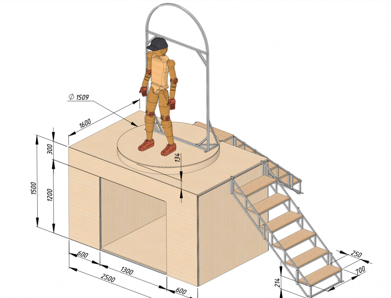 Декорация для очередного спектакля Декорация для очередного спектакля