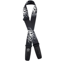 LIS-108-S19 Ремень для гитары с блокировой, плюш, Lock-It Straps, D'Andrea