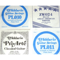 D'ADDARIO PL100 - набор тонких струн от 007 до 026