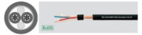 Helukabel 400040 sale  микрофонный кабель сверхгибкий 6,5 мм, 2x0,34 мм, плетёный экран