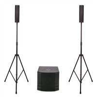 Db technologies es503  мобильный акустический компл 1000 вт, 2 топа + 1 активный сабвуфер, dsp