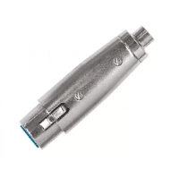 Proel AT520 переходник с XLR гнездо на RCA гнездо, металлический корпус