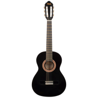 Гитара Valencia VC102BK [классическая, 1/2, деки и обечайка: липа, гриф: клен, накладка грифа и нижний порожек: махагони, Black]