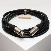 MC224eco-XMXF-25m Кабель микрофонный, XLR черные, 25м, SHNOOR
