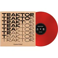 Виниловый диск с таймкодами [31221] Native Instruments [Traktor Control Vinyl Red] для DVS системы Traktor, цвет красный
