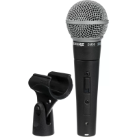 Вокальный динамический микрофон кардиоидный Shure sm58se [50-15000 гц, 1,6 мв/па, с выключателем]