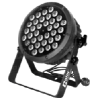 LightCraft Fix PAR 36x10W RGBW мощность:380Вт. Срок службы: ≥ 50000ч. Защита от перегревания.  Угол раскрытия луча: 25°(40° опционально).  DMX512 (1/4/8 каналов). DMX: Master/Slave. Auto Run. Sound. Габариты: В//Ш/Г: 355(с лирой)x (313с лирой)×230мм. Вес 