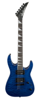 JACKSON JS32TQ Dinky электрогитара, цвет Transparent Blue