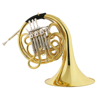 PC-FH-600L Pierre Cesar валторна двойная F/Bb, мензура 11.89 мм., раструб 305 мм. Yelow Brass, мундштучная трубка низельбер, лаковое покрытие, кейс ABS, Китай