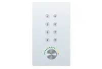 Уценка Панель управления Intrend [ITPAD-8B Б/У] для аудиопроцессоров INTREND. Встраиваемая, настенная, с 8 назначаемымим кнопками и роторной ручкой. Управление несколькими устройствами. питание PoE. Не подходит для FLEX1208D и S6464D