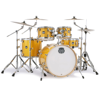 Mapex MA529SSF YD Ударная установка из 5-ти барабанов, Mars Birch series,  BD2218,TT1007,TT1208,FT1614,SD1465,TH676, стойки H600,S600,B600*2, педаль P600, цвет Sunflower Sparkle