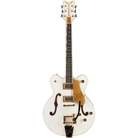 Gretsch G6636T Players Edition Falcon Center-Block Double Cutaway, Bigsby, Filter'Tron, White Электрогитара п/а, цв. белый