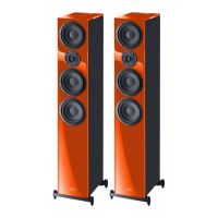 Напольная акустика HECO AURORA 700 Sunrise Orange [пассивная, трёхполосная, 1x1"+3x6,5", оранжевый]