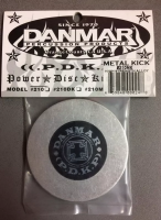 Danmar 210MK защитная накладка, одиночный металлический диск для бас-барабана Kick - изготовлен из холоднокатаного сплава, рисунок Iron Cross, Danmar Percussion