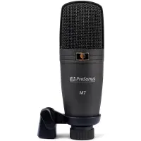 M7/Кардиоидный конденсаторный микрофон, капюсль 1", 134 dB SPL, держатель, кабель, кейс/PreSonus