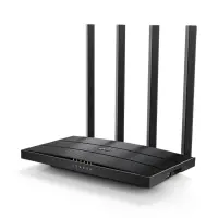 Роутер TP-LINK Archer C6U AC1200 10/100/1000BASE-TX/4G ready Black