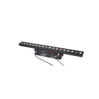 Прожектор DiaLighting Pixel LED Bar 18-15 NO FAN [18 светодиодов по 15 Вт 5-in-1 RGBWA. Электронный диммер 0-100%. Строб. Угол луча 45°. Управление: DMX512, количество каналов 2,5,7,10,90,92, звуковая активация]