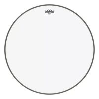 BB-1324-00 REMO 24" Emperor clear, верхний пластик для большого барабана, прозрачный.Сделан из двух слоёв майлара толщиной 7 mil каждый.Самый яркий по звучанию среди двухслойных пластиков. США