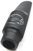 Alto saxophone mouthpiece Aizen ASNY-5 - Ebonite alto saxophone mouthpiece with rounded walls and rolled-up threshold for a powerful and smooth jazz tone.