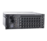DiGiCo X-SDRM-NC Интерфейсный модуль SD-MINI Rack: 192 кГц, 4U рэковой высоты, 2 блока питания, 4 слота, 2 х MADI, 2 х OpticalCON, рэковое крепление. В комплекте 2 x 5 м BNC кабель, рэковые крепления. Без интерфейсных карт.
