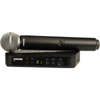 SHURE BLX24E/SM58  M17 662-686 MHz  радиосистема вокальная с капсюлем динамического микрофона SM58