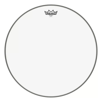 BD-0320-00 REMO 20" Diplomat clear, верхний/нижний пластик для большого барабана, прозрачный.Сделан из однослойного майлара толщиной 7,5 mil.Самый яркий и открытый по звучанию, с долгим сустейном. США