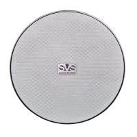 Громкоговоритель потолочный SVS Audiotechnik SC-306FL