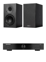Комплект стереоусилитель Phaze Audio VOLT Цвет: Чёрный [Black] + полочная АС Phaze Audio Tilia 2 цвет: Black [Чёрный]