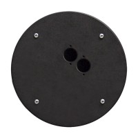 Procab CRP302- Центральная пластина для кабельных катушек серии CDM, 2х отверстия D-size