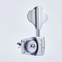 GUYKER GB-3639 chrome1L - Колковая механика для гитары бас