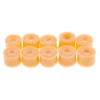 SHURE EAORF2-10L. Комплект сменных поролоновых втулок Shure для наушников SCL2, E2, оранжевый, размер L, 5 пар