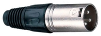 MCA 002 разъем XLR3M, корпус металл, реплика "Neutrik", Mark